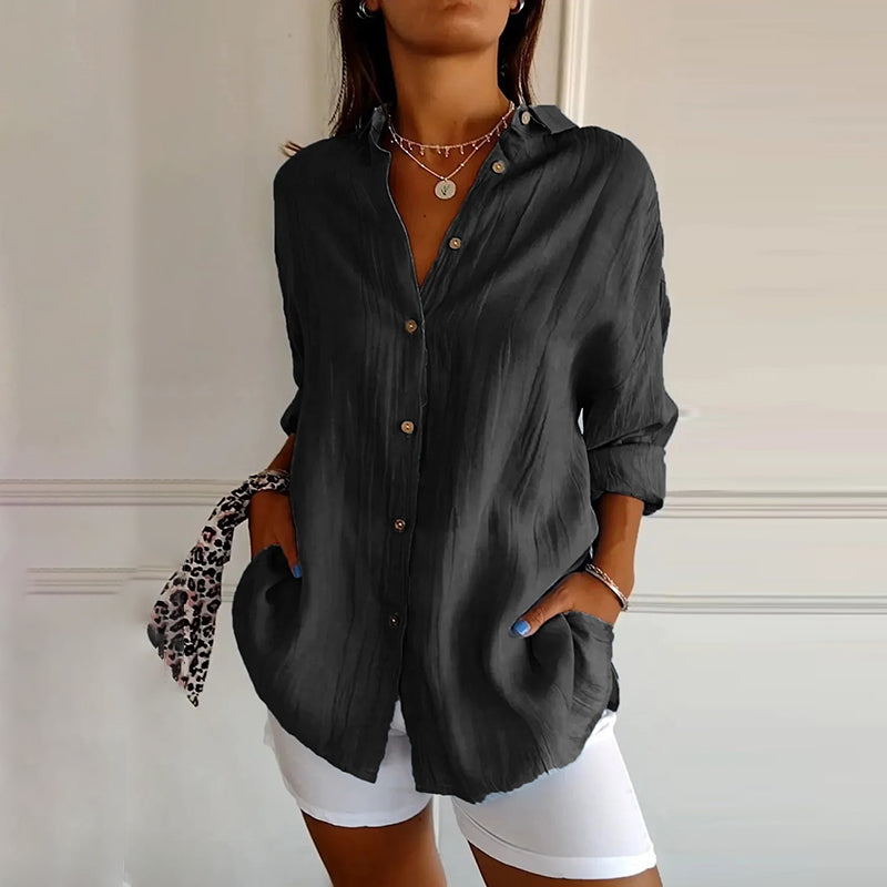 Chemise au style vintage intemporel