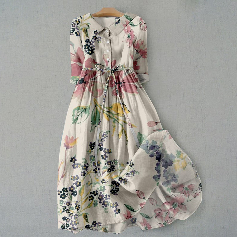 Robe au style vintage intemporel