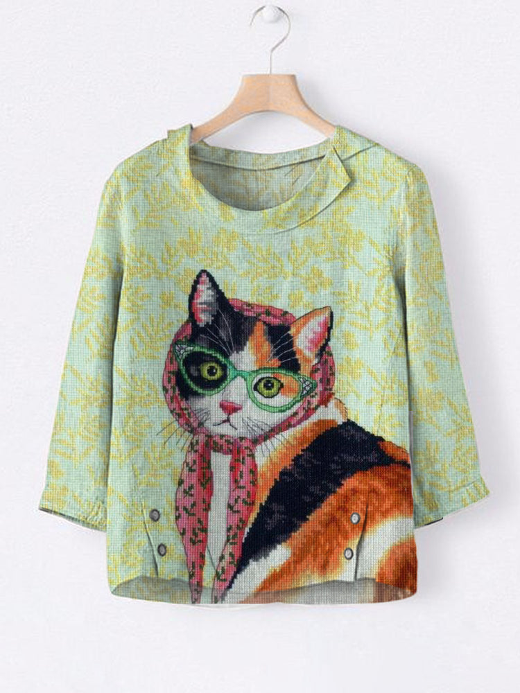 Chemise au design réfléchi