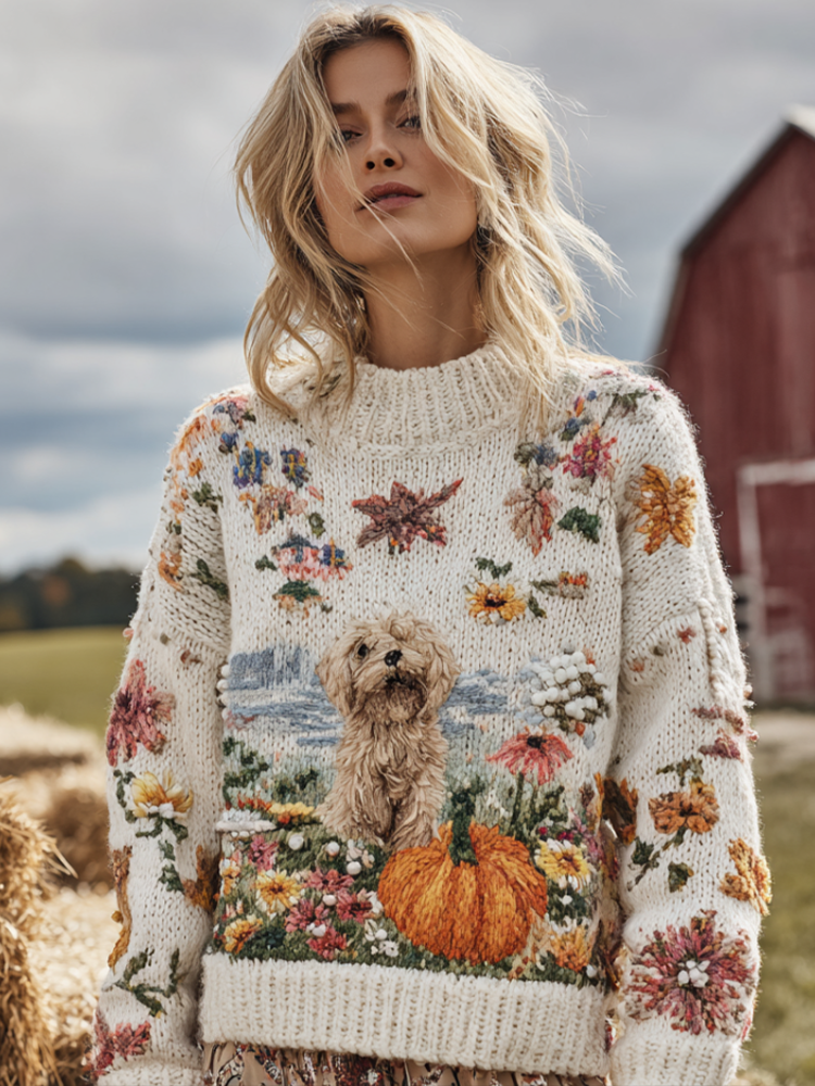 Pull au style vintage intemporel