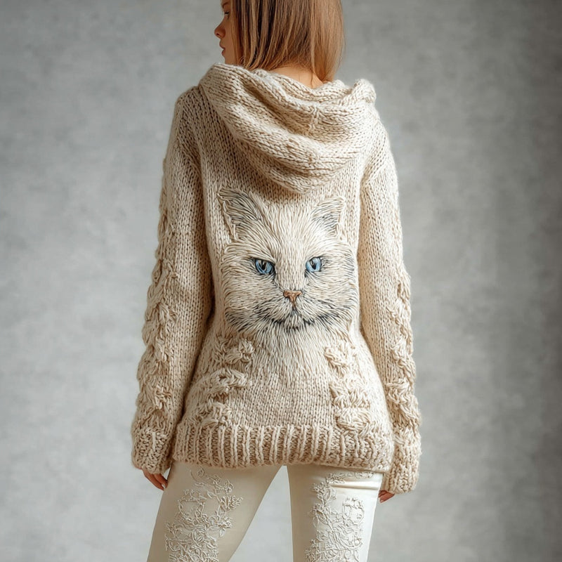 Cardigan au design réfléchi