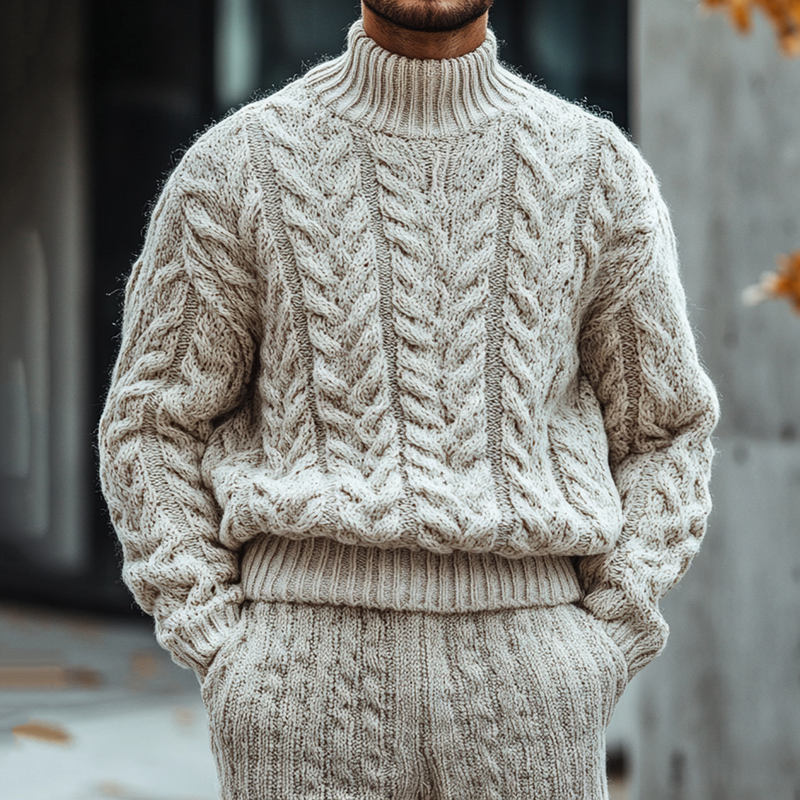 Pull au design classique