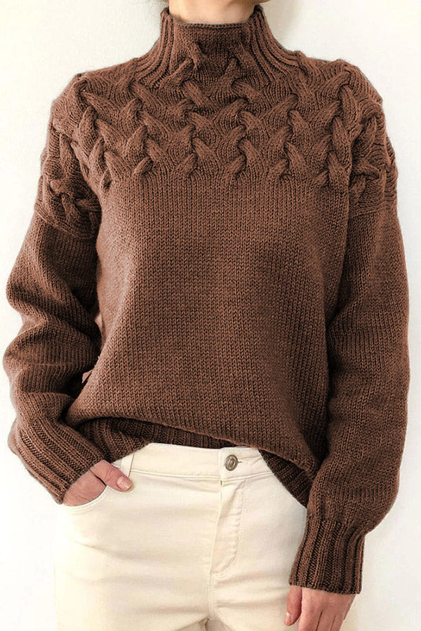 Pull au design réfléchi