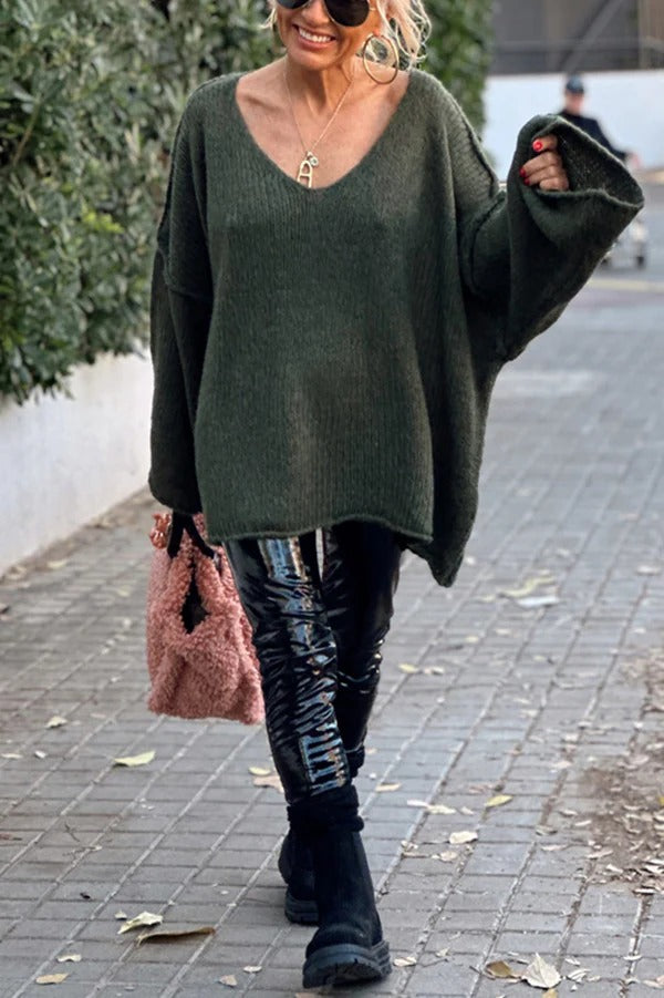 Pull au design réfléchi