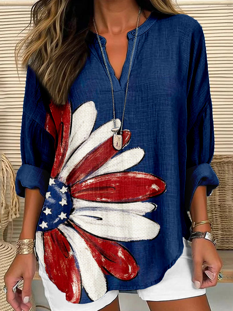 Chemise au style vintage intemporel