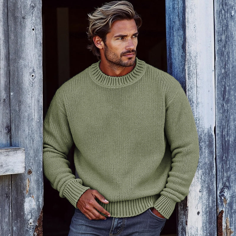 Pull au design réfléchi