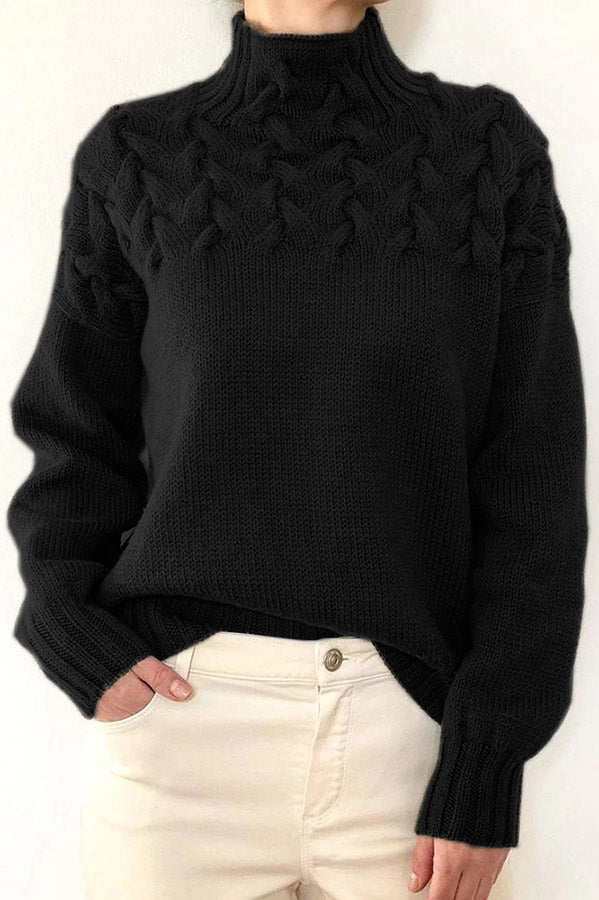Pull au design réfléchi