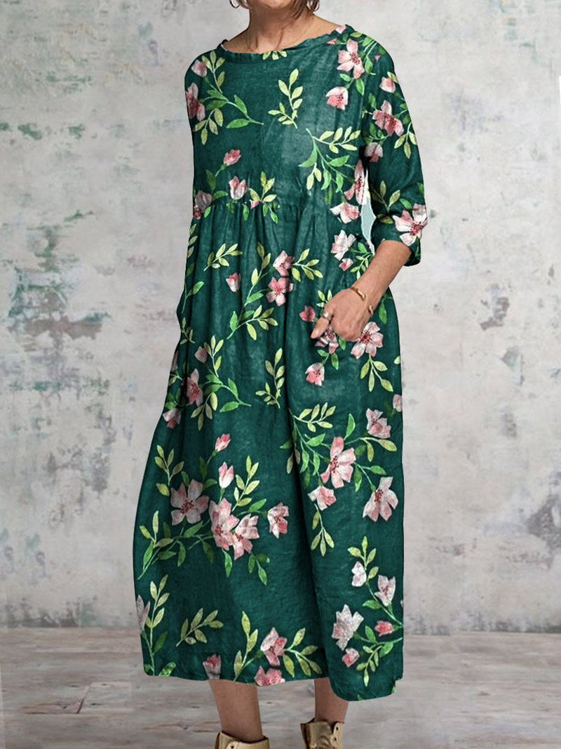 Robe au style vintage intemporel
