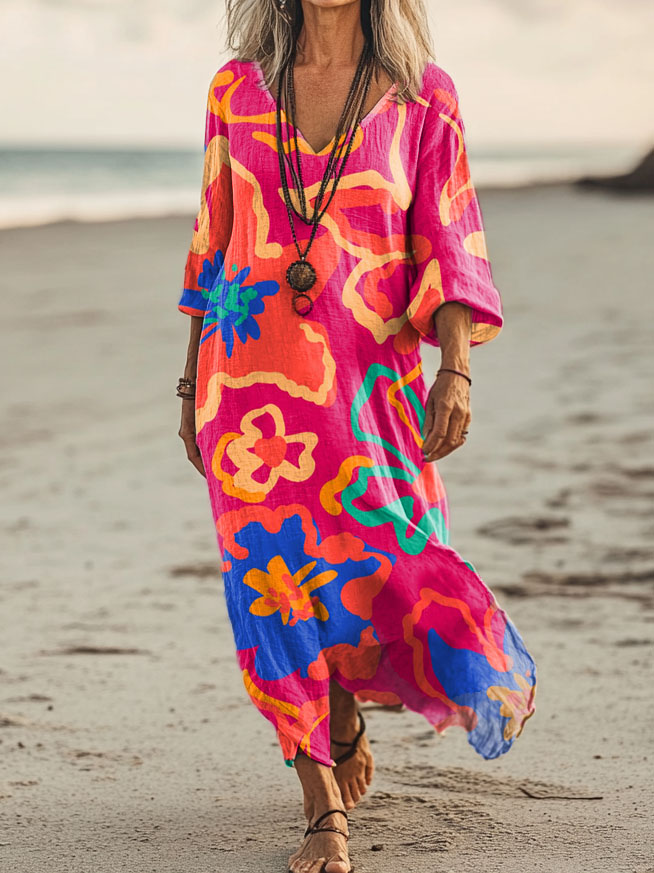 Robe magnifiquement confectionné