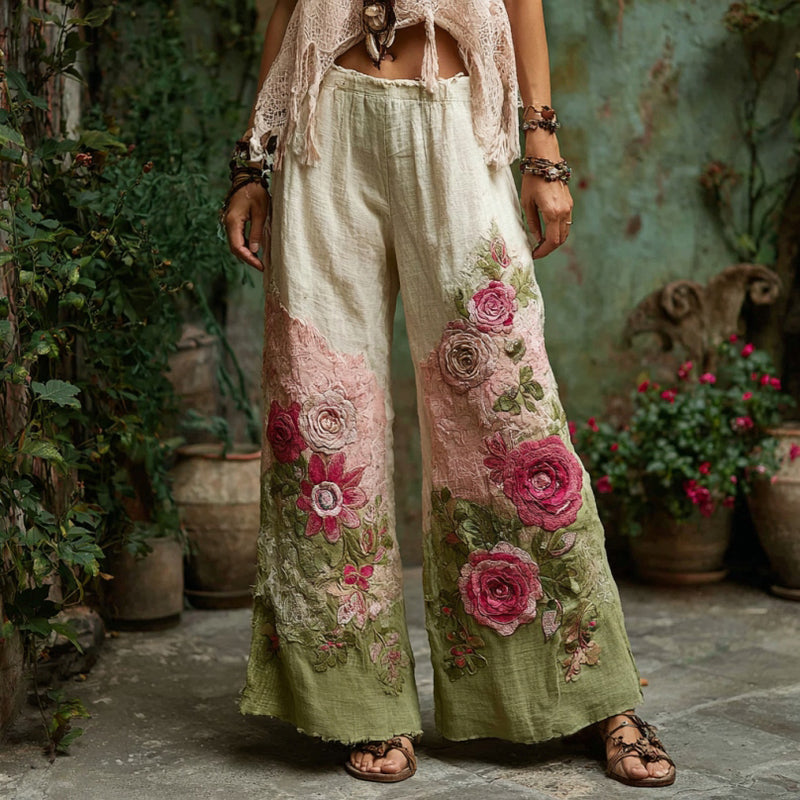 Pantalon au style vintage intemporel