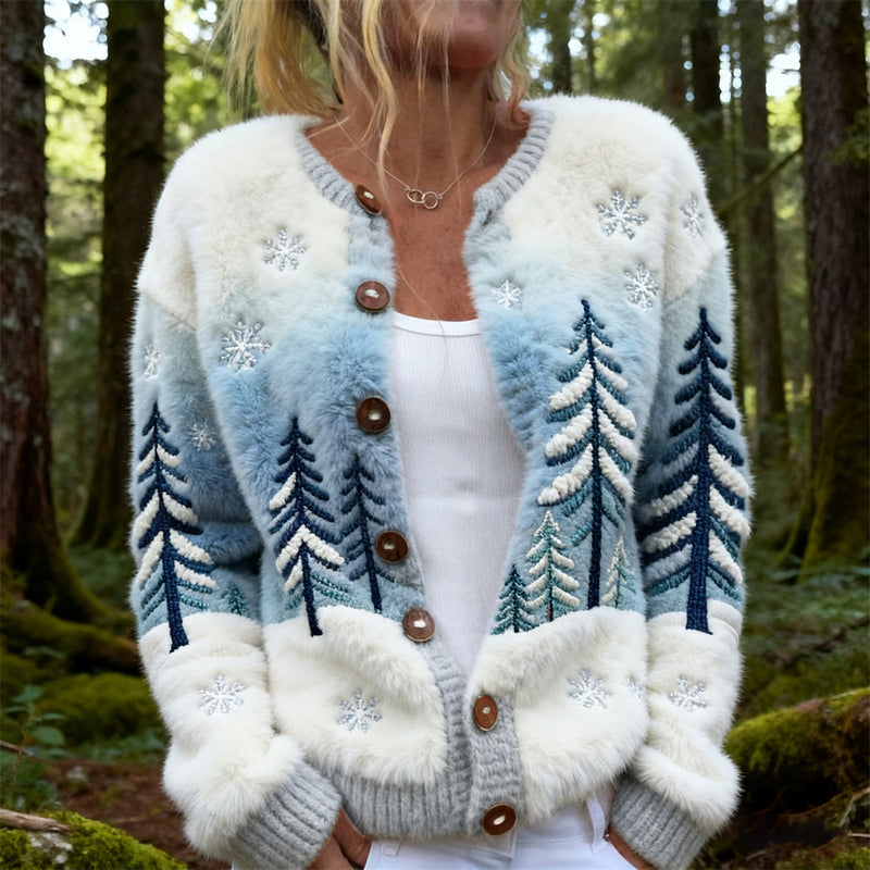 Cardigan magnifiquement confectionné