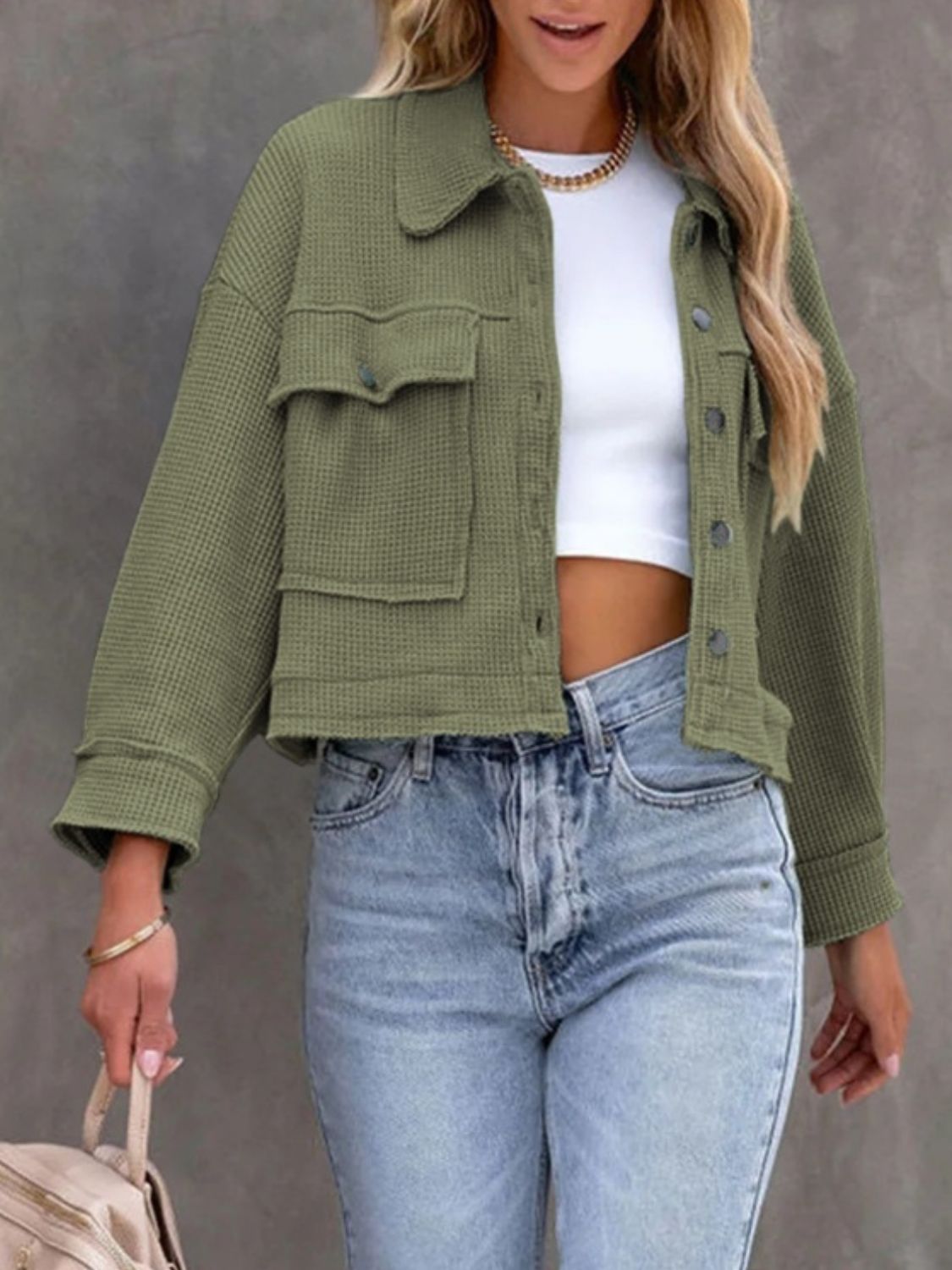 Veste au style vintage intemporel
