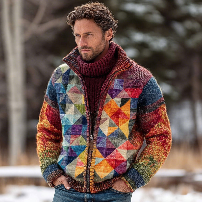 Cardigan au style vintage intemporel