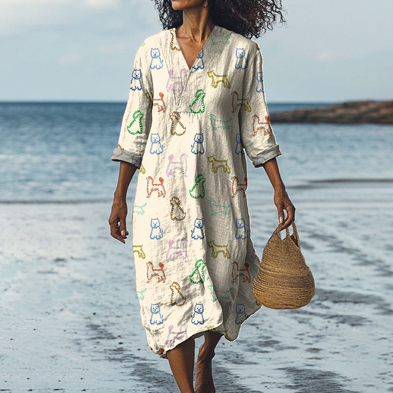 Robe au design réfléchi