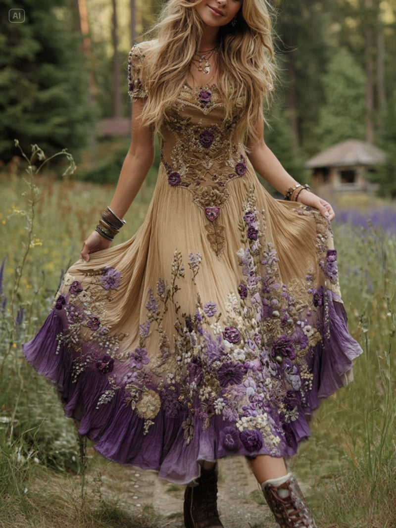Robe magnifiquement confectionné