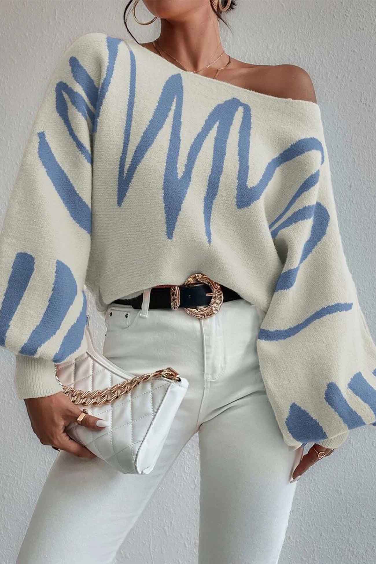 Pull vintage classique