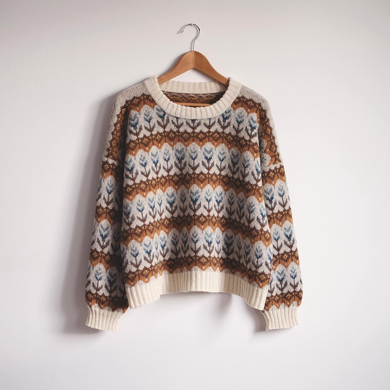 Pull vintage classique