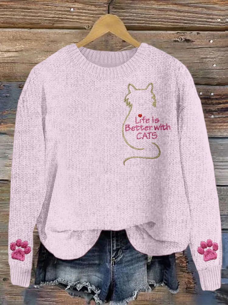 Pull au style vintage intemporel