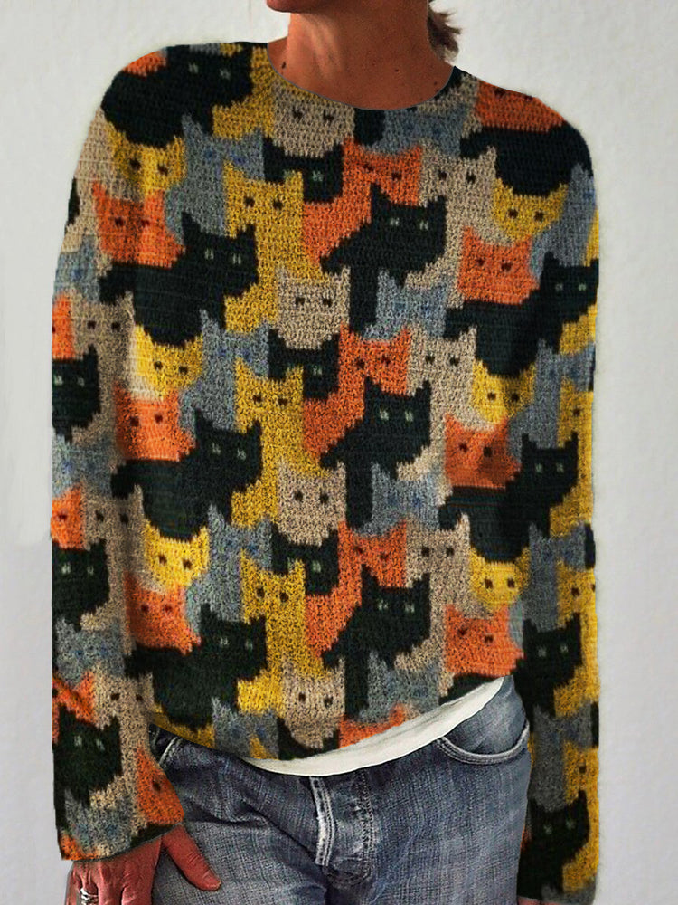 Pull au style vintage intemporel