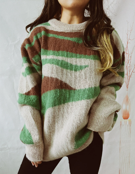 Pull vintage classique
