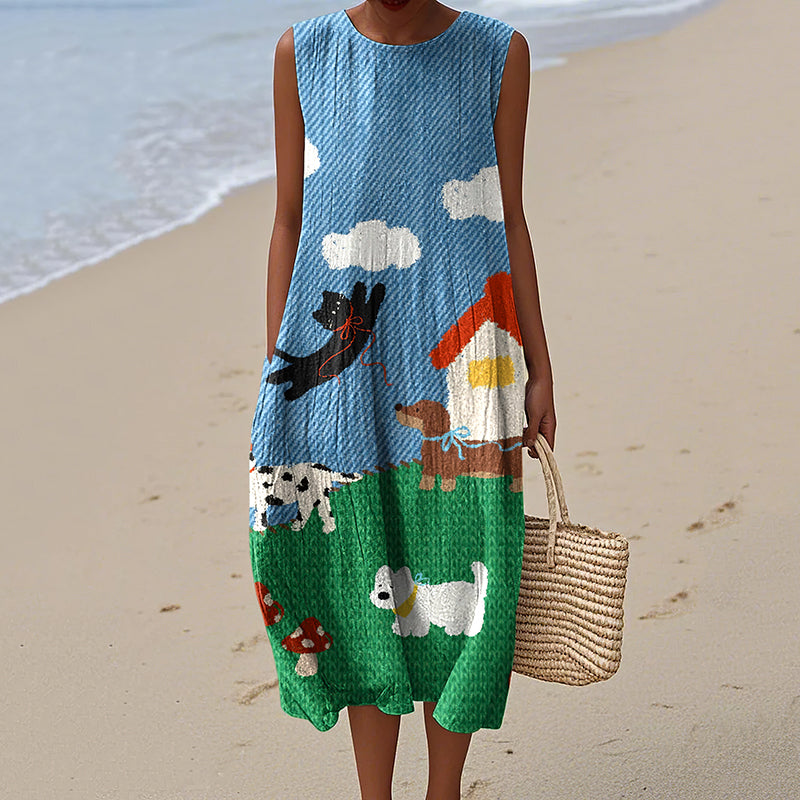 Robe au design classique