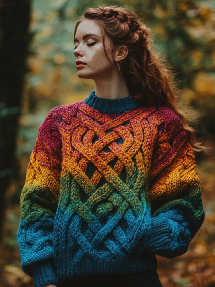 Pull au style vintage intemporel