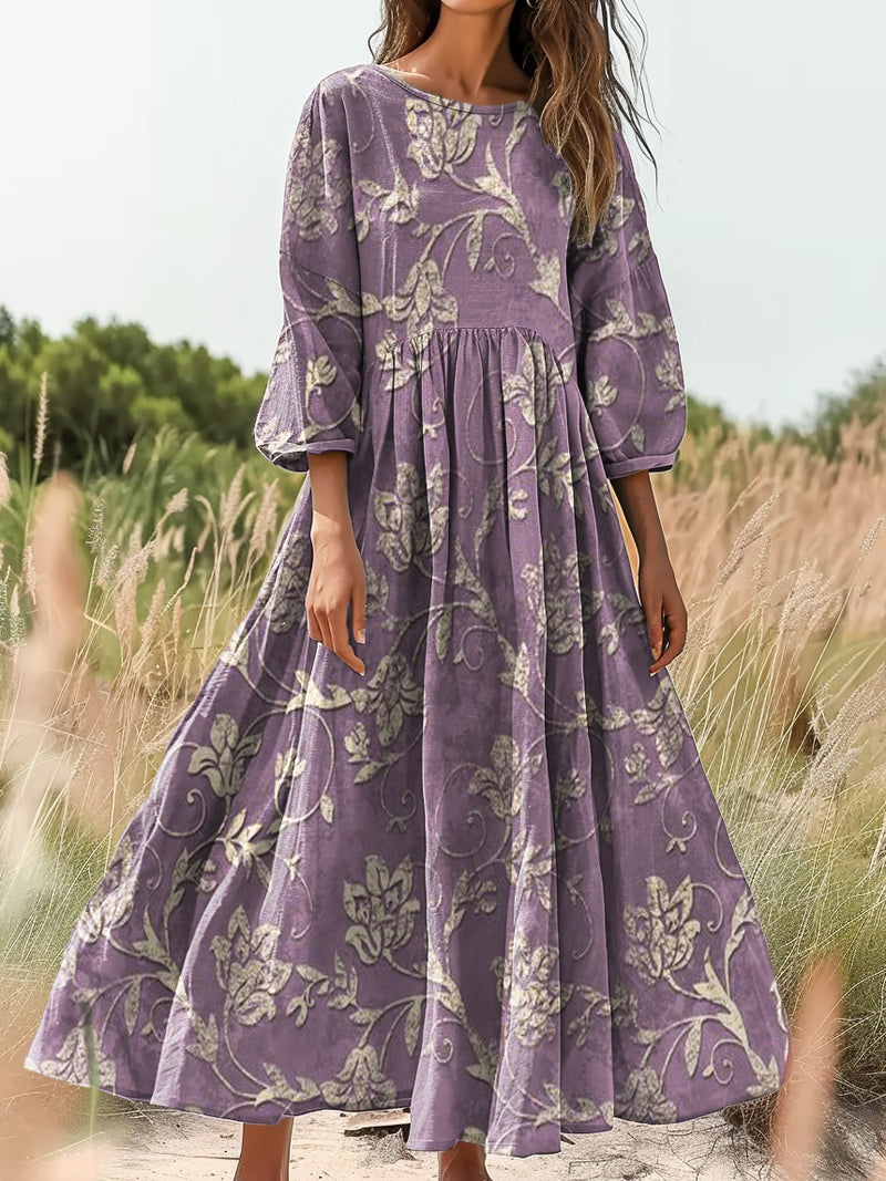 Robe au style vintage intemporel