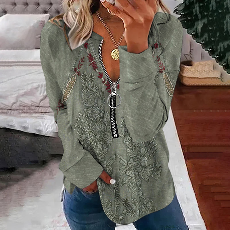 Chemise au design réfléchi