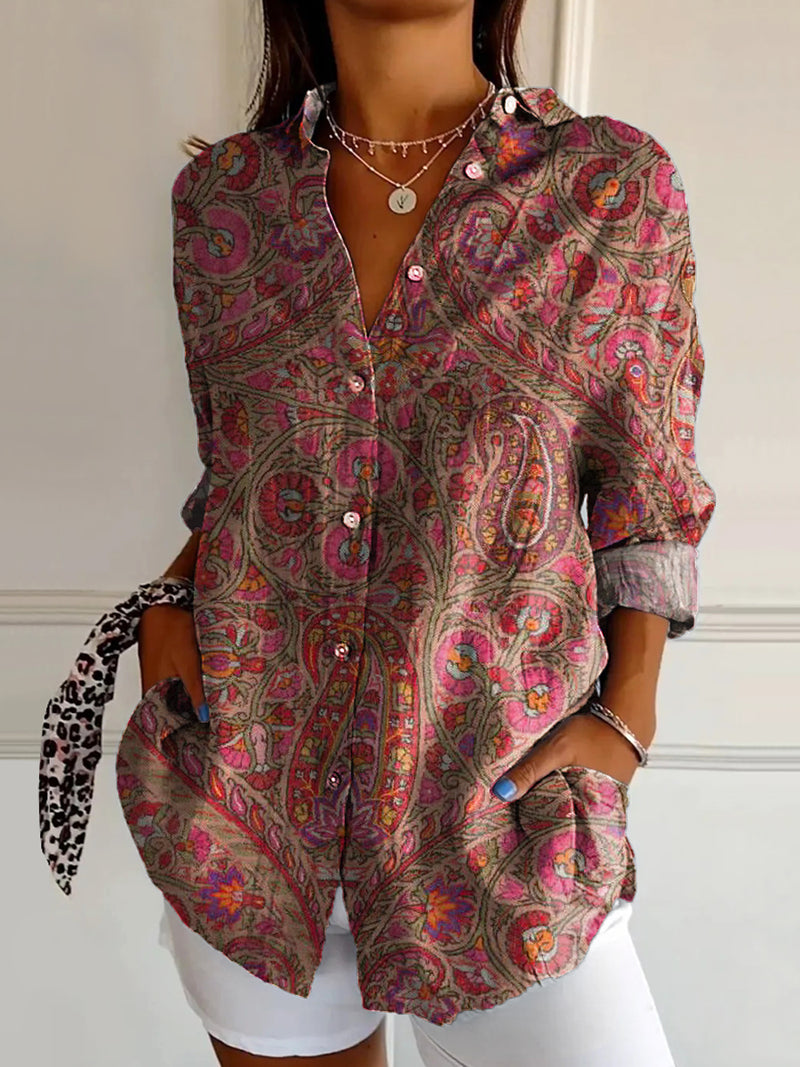 Chemise au design réfléchi
