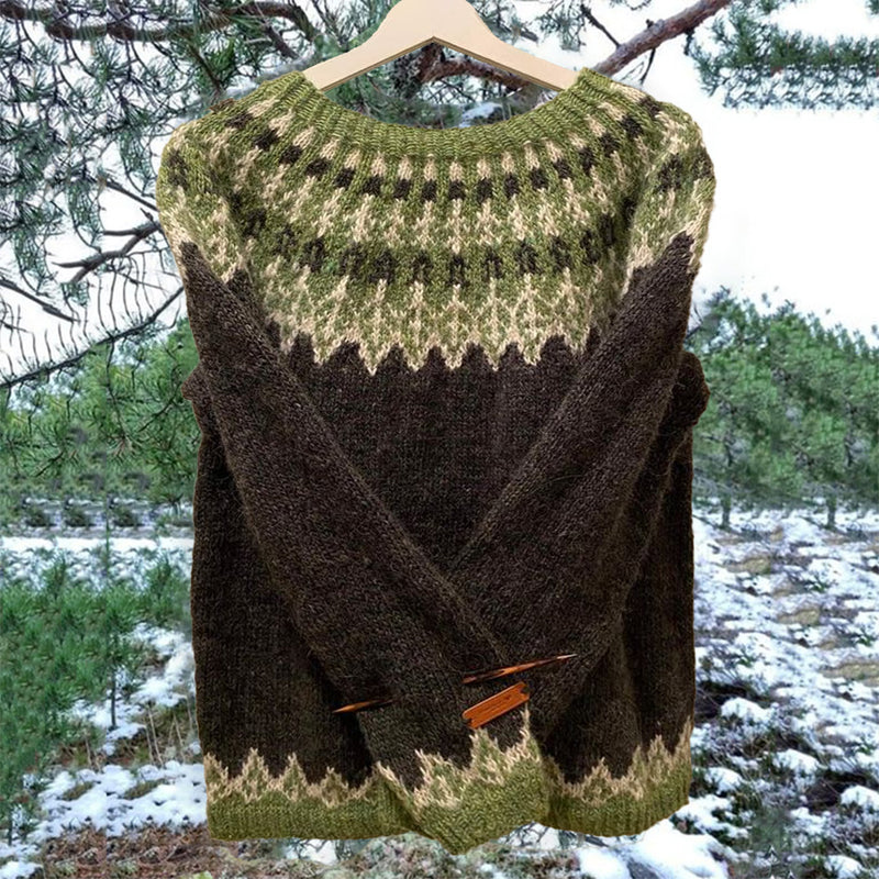 Pull au design réfléchi