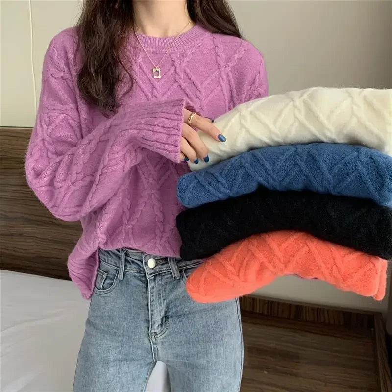 Pull au style vintage intemporel