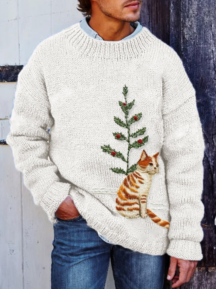 Pull au design réfléchi
