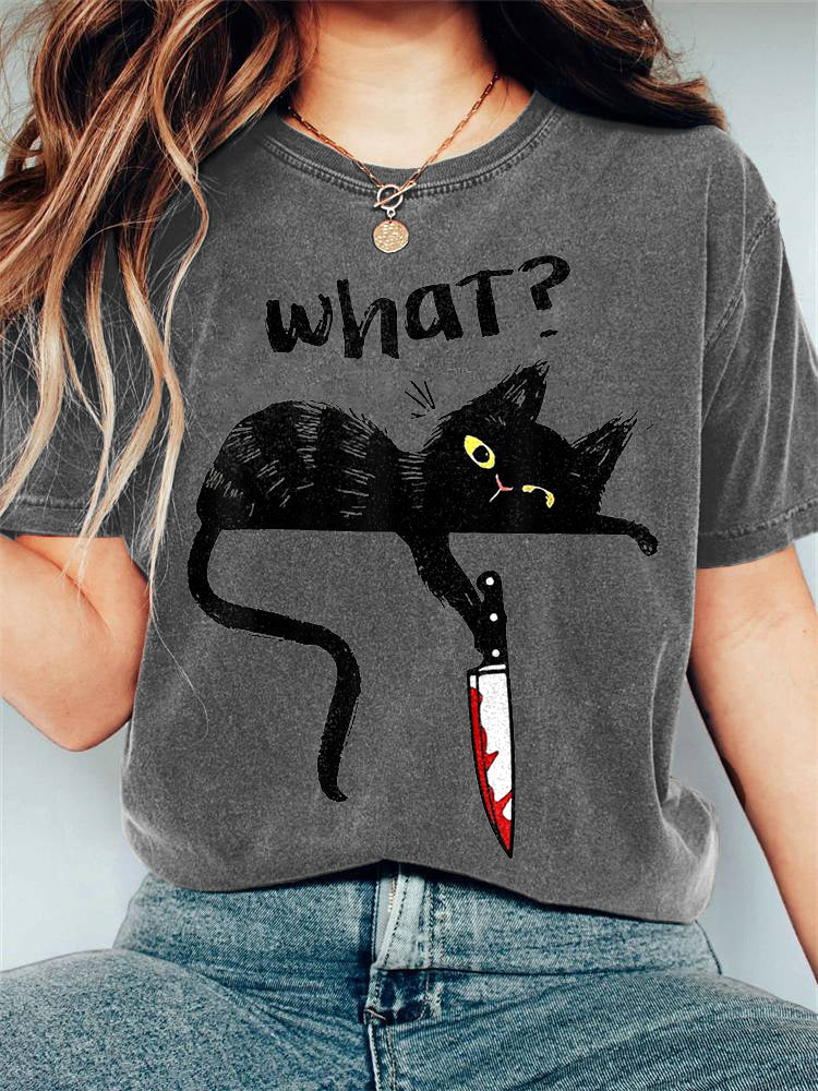 T-Shirt au design réfléchi