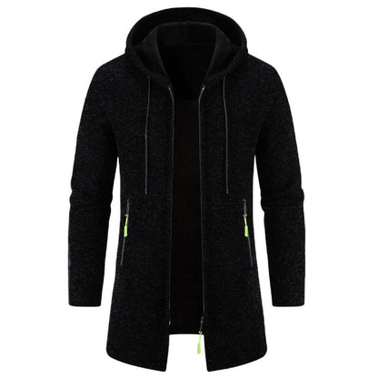Men's Vintage Knitted Fleece Cardigan Jacket elevenforest