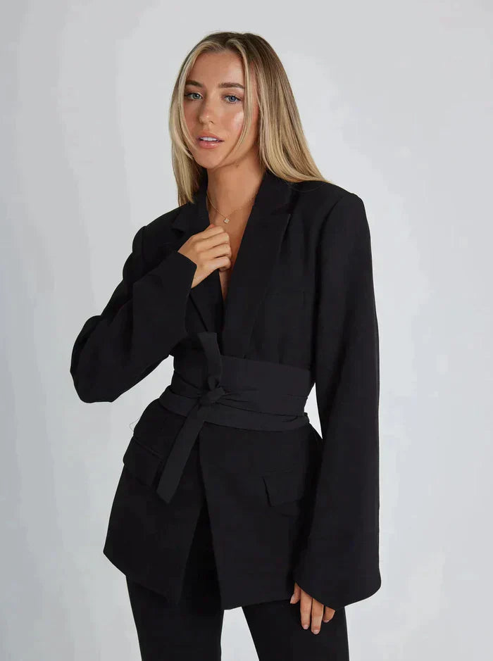 EP | Blazer avec ceinture pour femmes