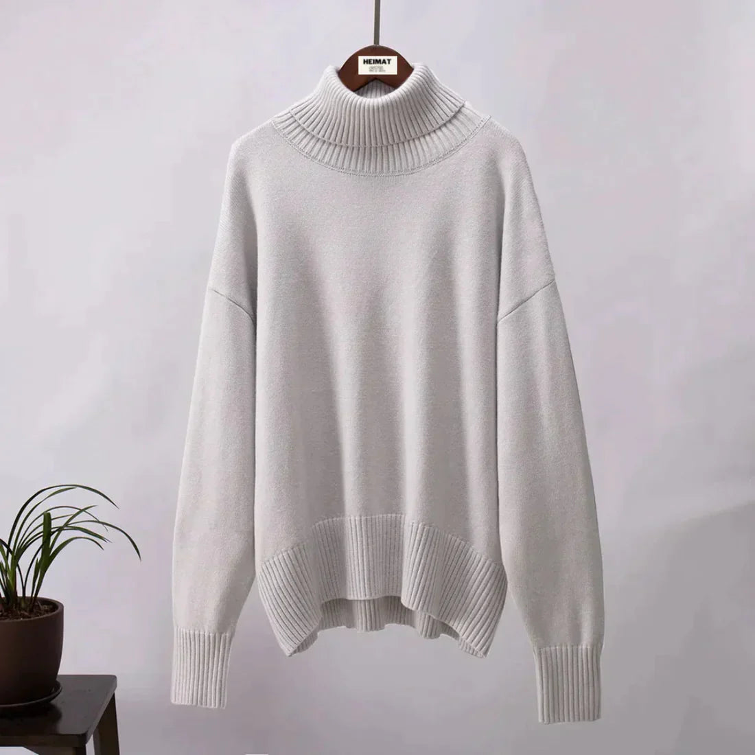 EP | Pull-over en tricot lâche pour femmes