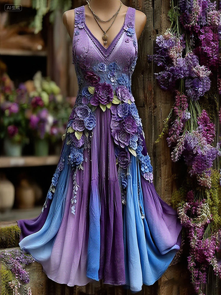 Robe au style vintage intemporel