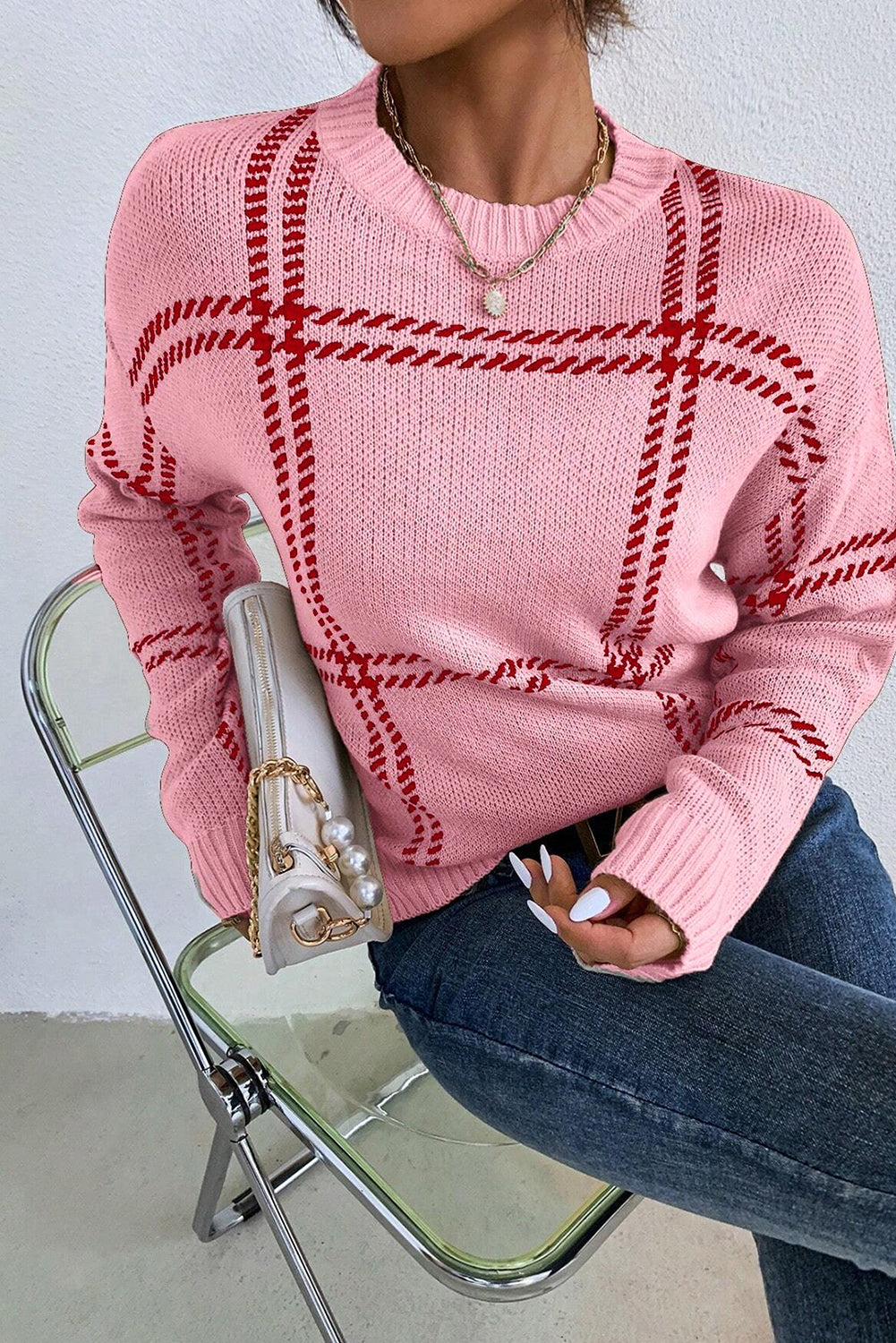 Pull au style vintage intemporel