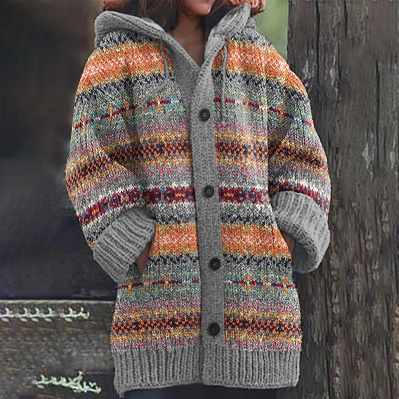 Cardigan au design réfléchi