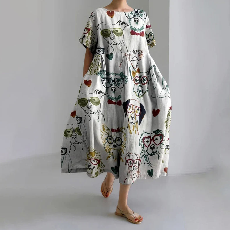 Robe au design classique