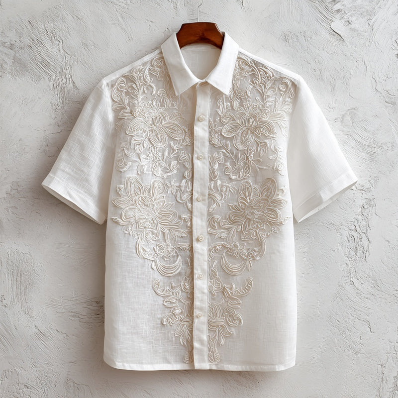 Chemise au design réfléchi