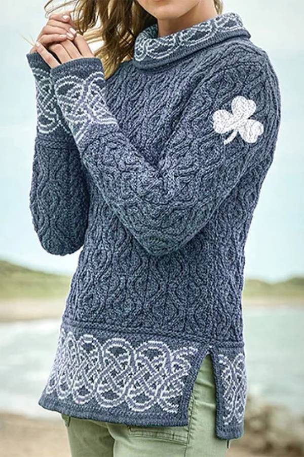 Pull au style vintage intemporel