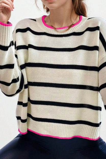 Pull au design réfléchi