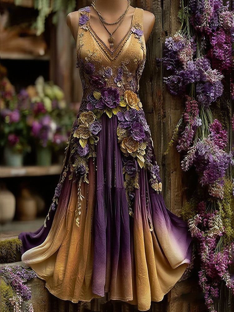 Robe au style vintage intemporel