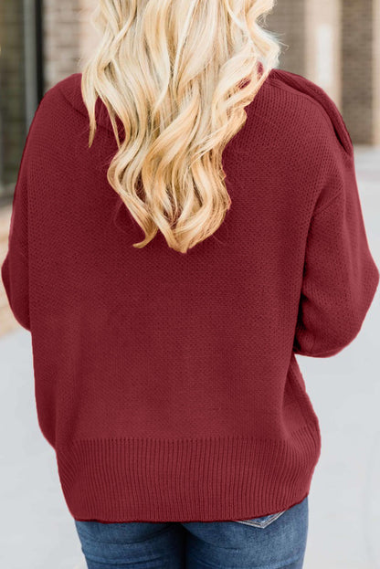 Pull au design réfléchi
