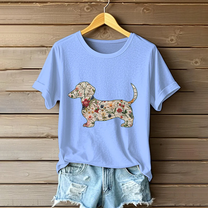 T-Shirt au design réfléchi