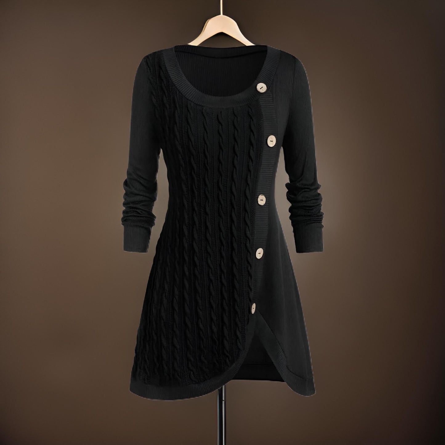 Pull au design réfléchi