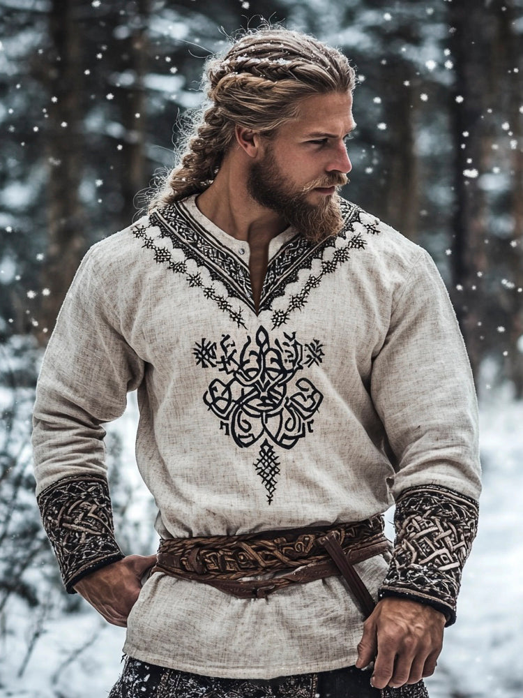 Chemise au design réfléchi