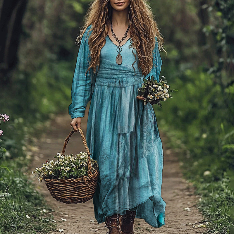 Robe au style vintage intemporel