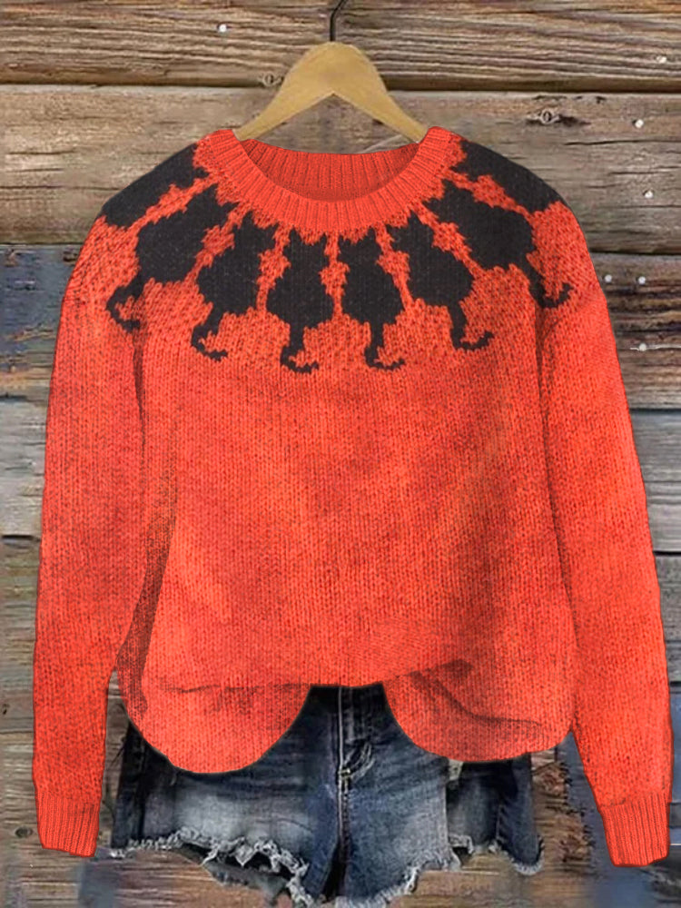 Pull vintage classique